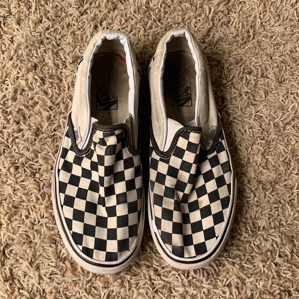 Checkered Vans